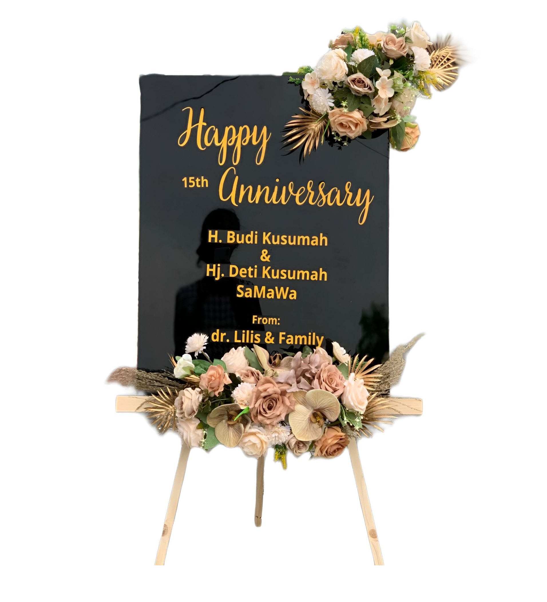 Papan Bunga Akrilik Rengasdengklok