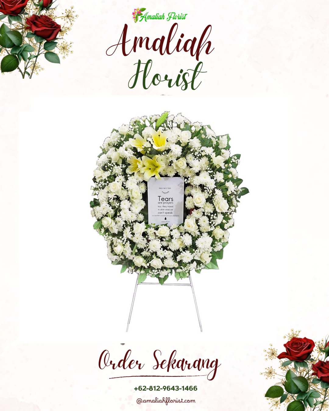 Krans Bunga Duka Rengasdengklok